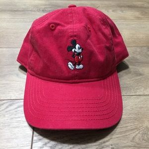 Red Mickey Mouse Hat